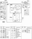 Part Location Diagram of 710585 Briggs and Stratton Screen-Outlet